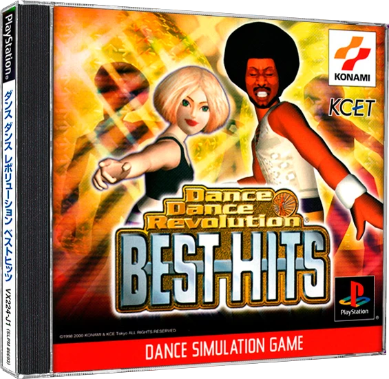 Dance Dance Revolution Best Hits box art