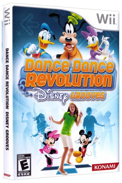 Dance Dance Revolution: Disney Grooves box art