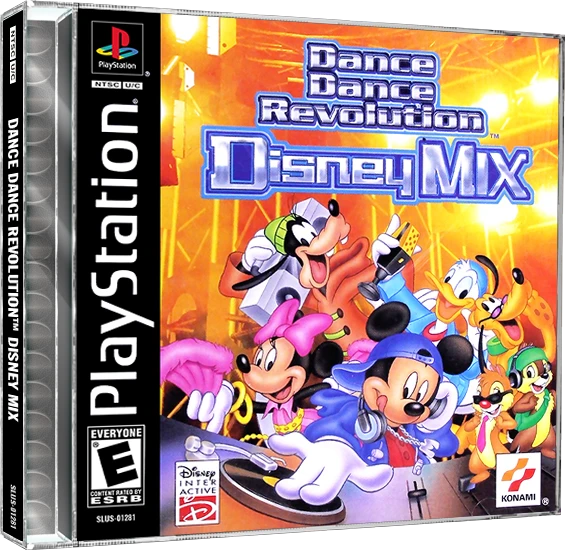 Dance Dance Revolution Disney Mix box art