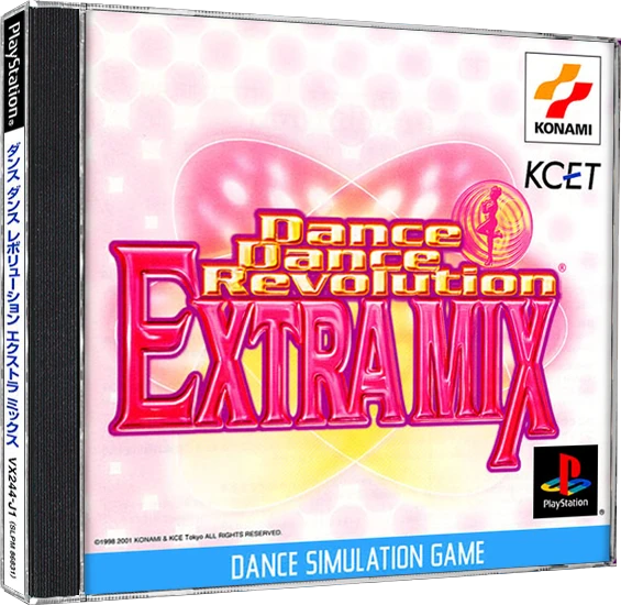 Dance Dance Revolution: Extra Mix box art
