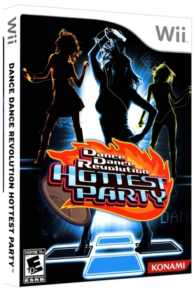 Dance Dance Revolution Hottest Party box art