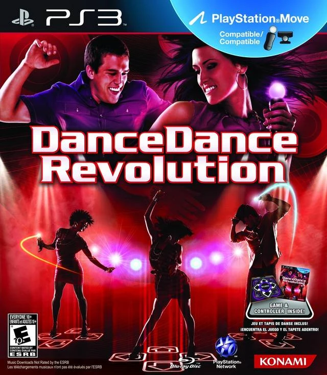 Dance Dance Revolution box art