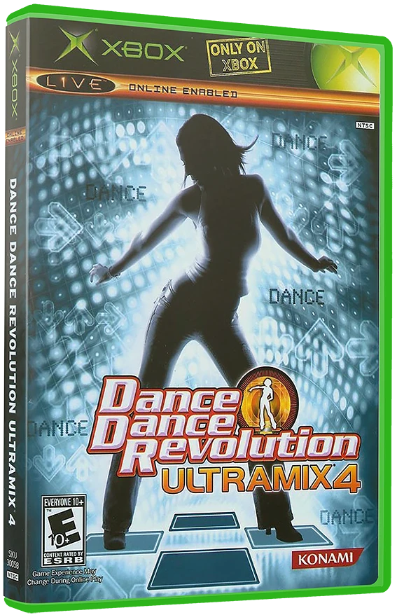 Dance Dance Revolution Ultramix 4 box art