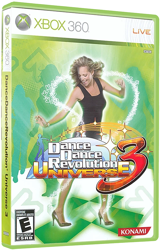 Dance Dance Revolution Universe 3 box art