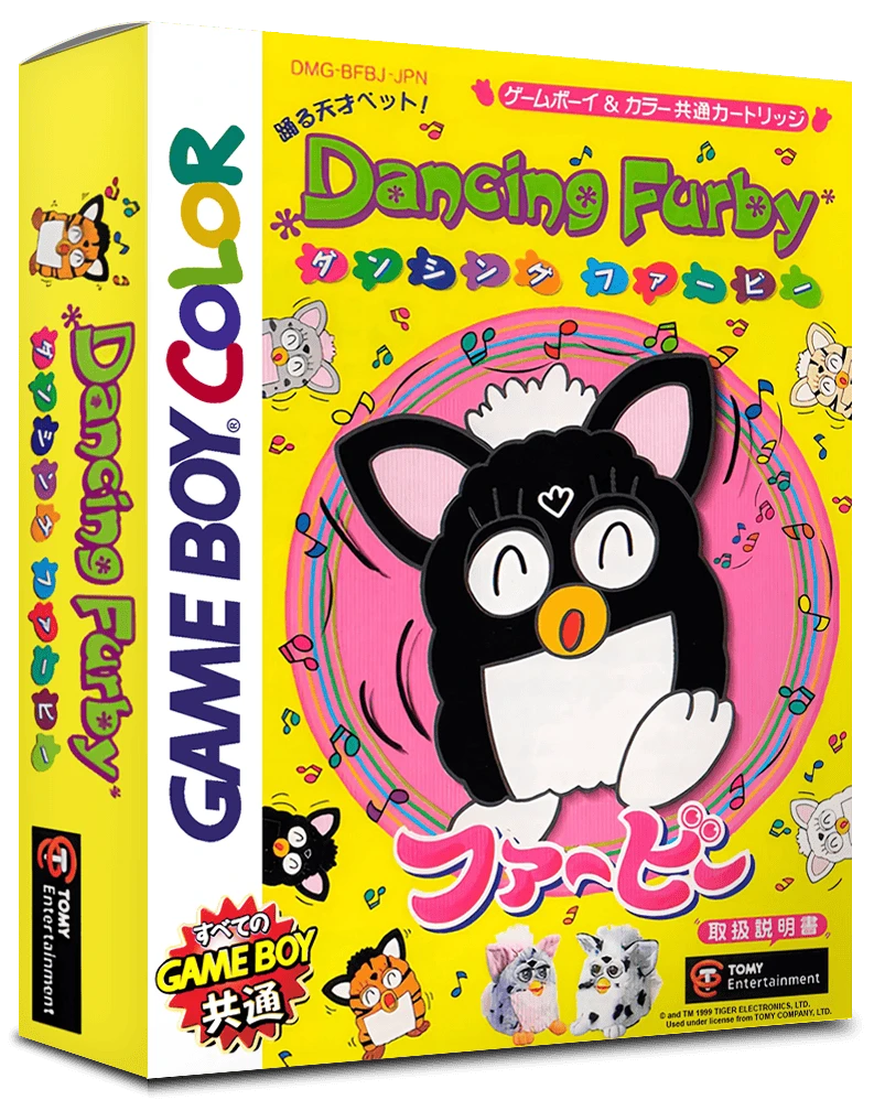Dancing Furby box art