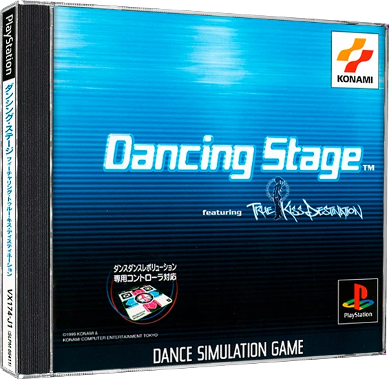 Dancing Stage Featuring True Kiss Destination box art