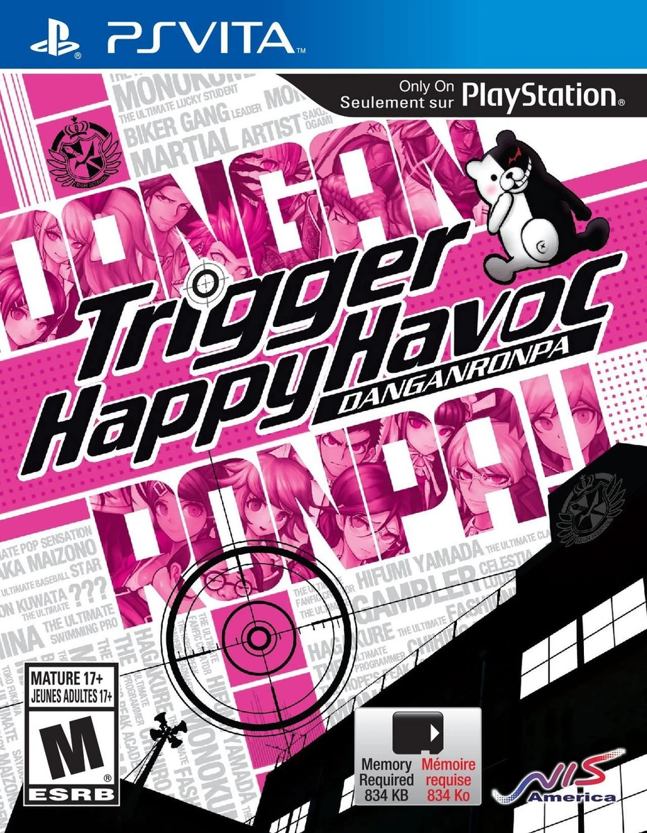 DanganRonpa: Trigger Happy Havoc box art