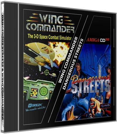 Dangerous Streets & Wing Commander box art