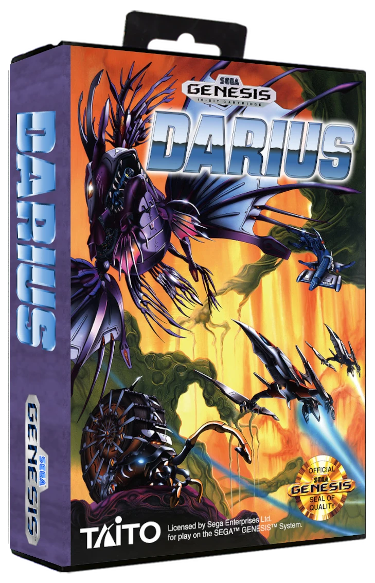 Darius box art