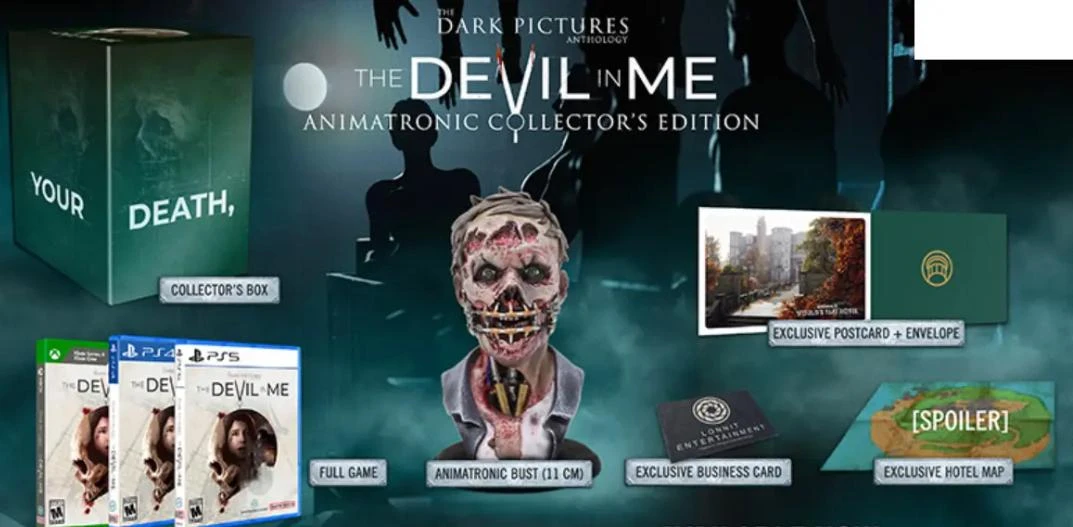 Dark Pictures: The Devil in Me [Animatronic Collector's Edition] box art