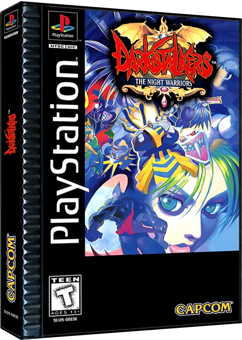 Darkstalkers The Night Warriors box art
