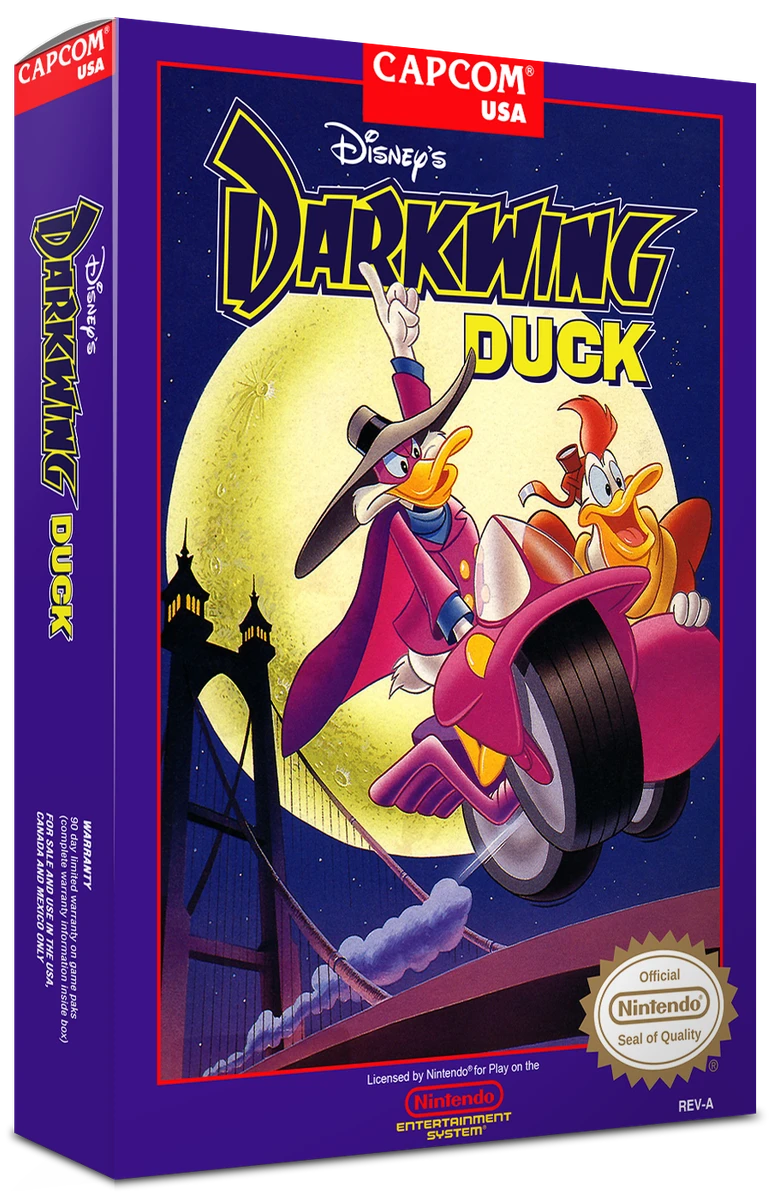 Darkwing Duck box art