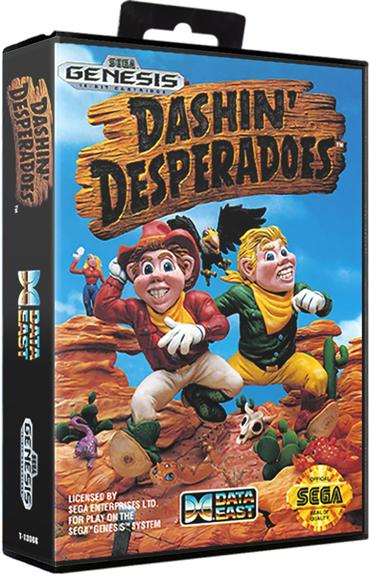 Dashin' Desperadoes box art