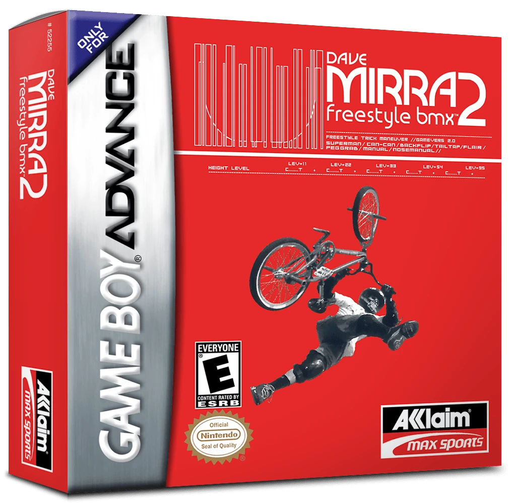Dave Mirra Freestyle BMX 2 box art