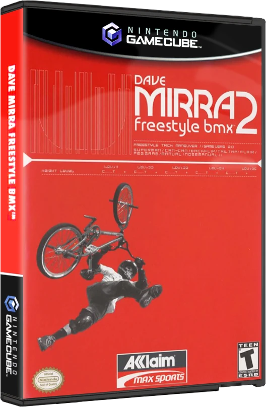Dave Mirra Freestyle BMX 2 box art