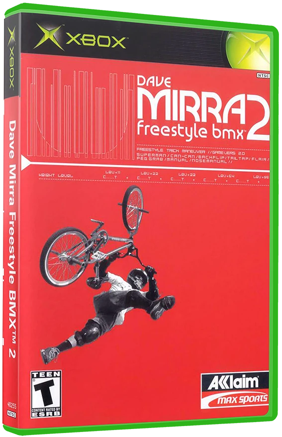 Dave Mirra Freestyle BMX 2 box art