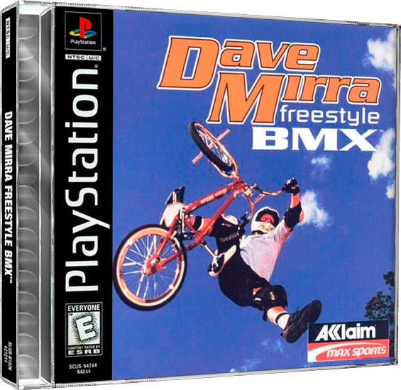 Dave Mirra Freestyle BMX box art