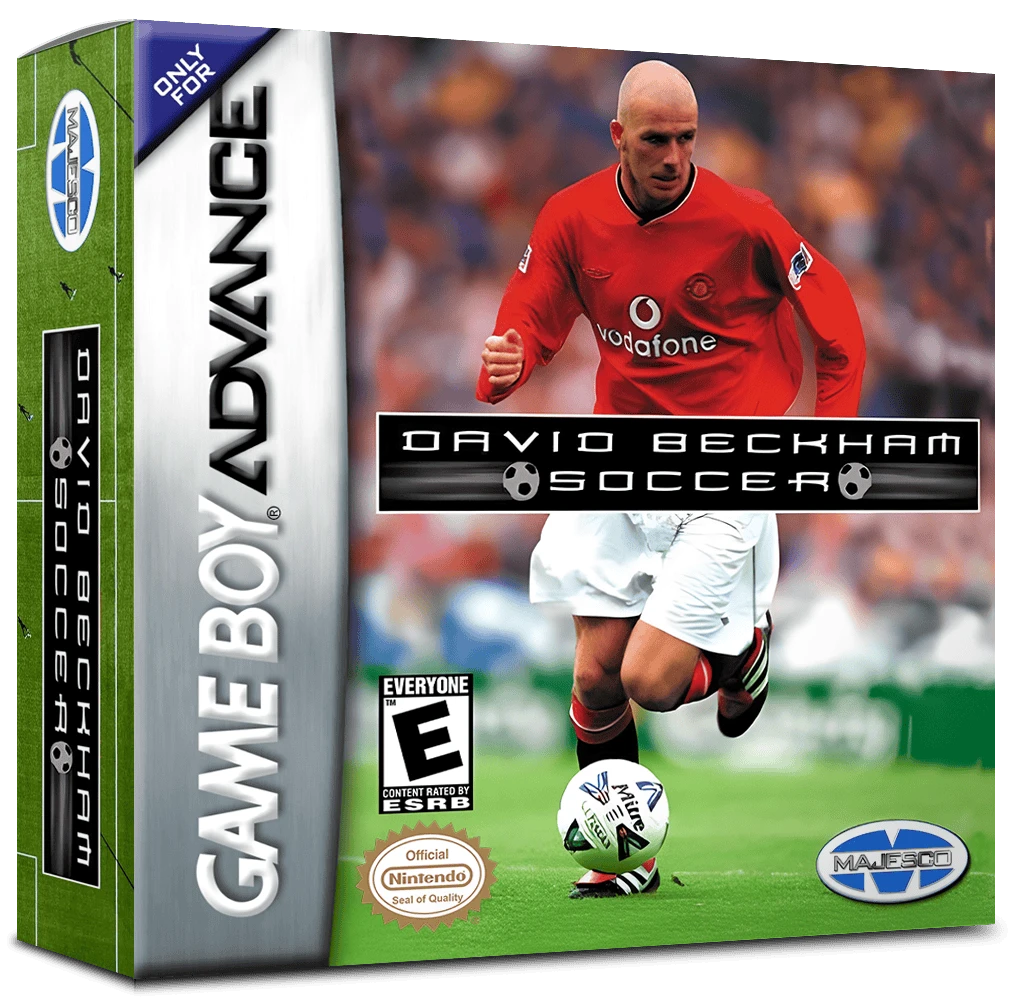 David Beckham Soccer box art