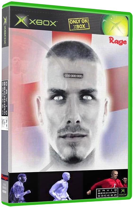David Beckham Soccer box art