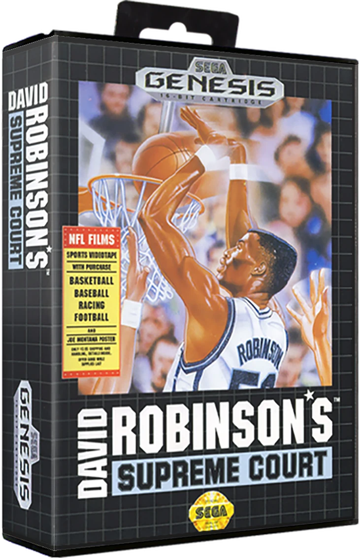 David Robinson's Supreme Court box art
