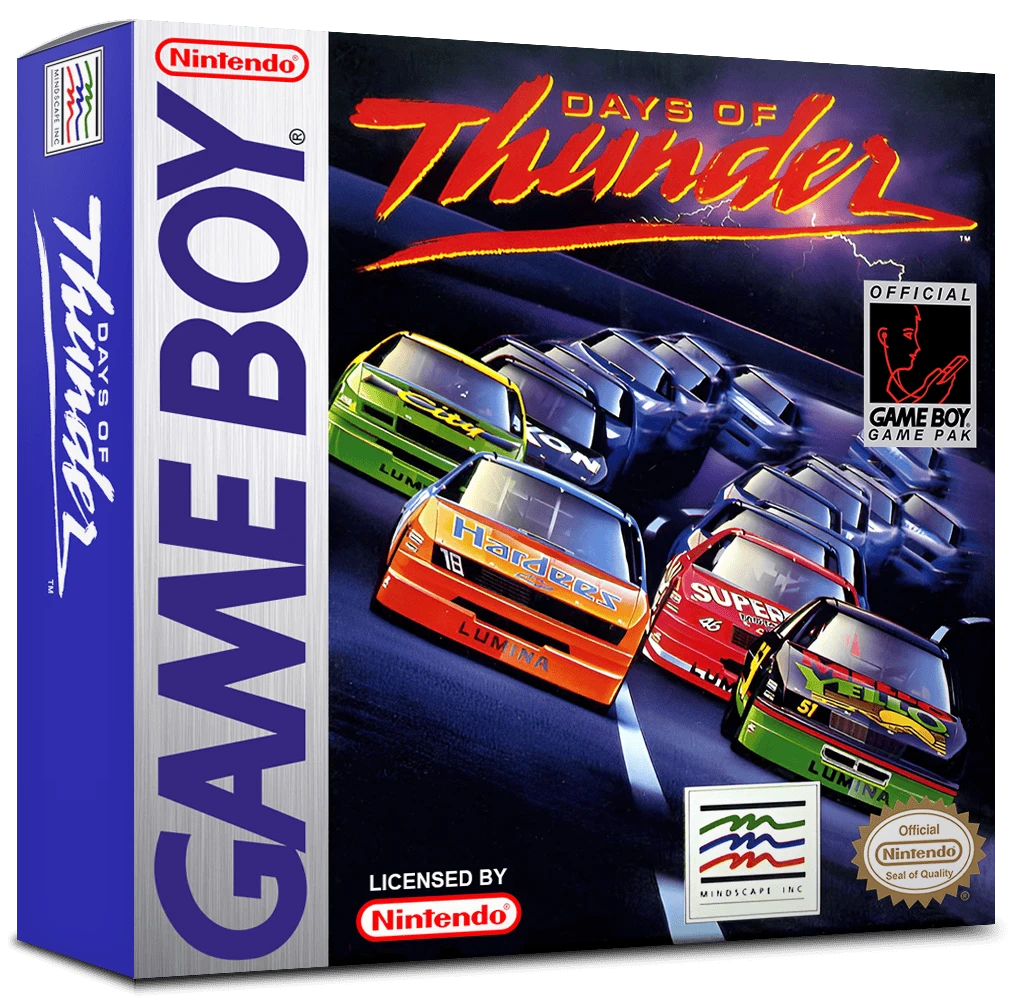 Days of Thunder box art