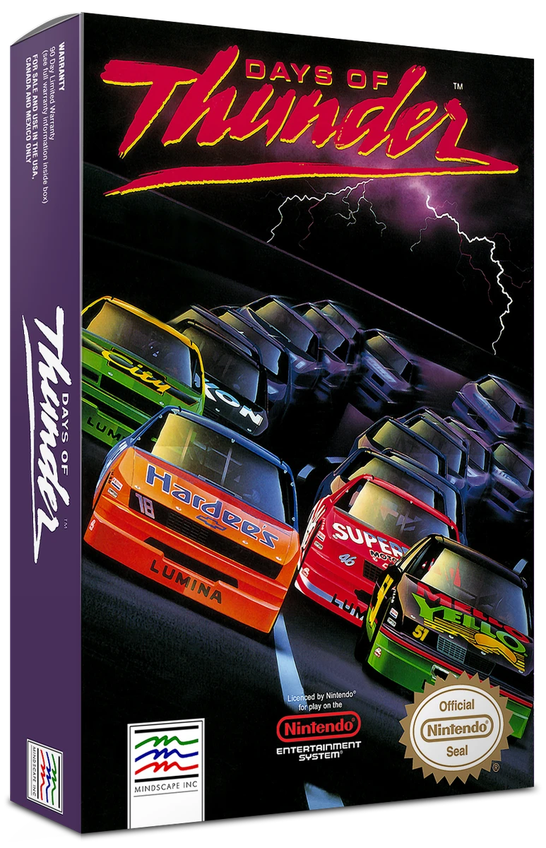 Days of Thunder box art