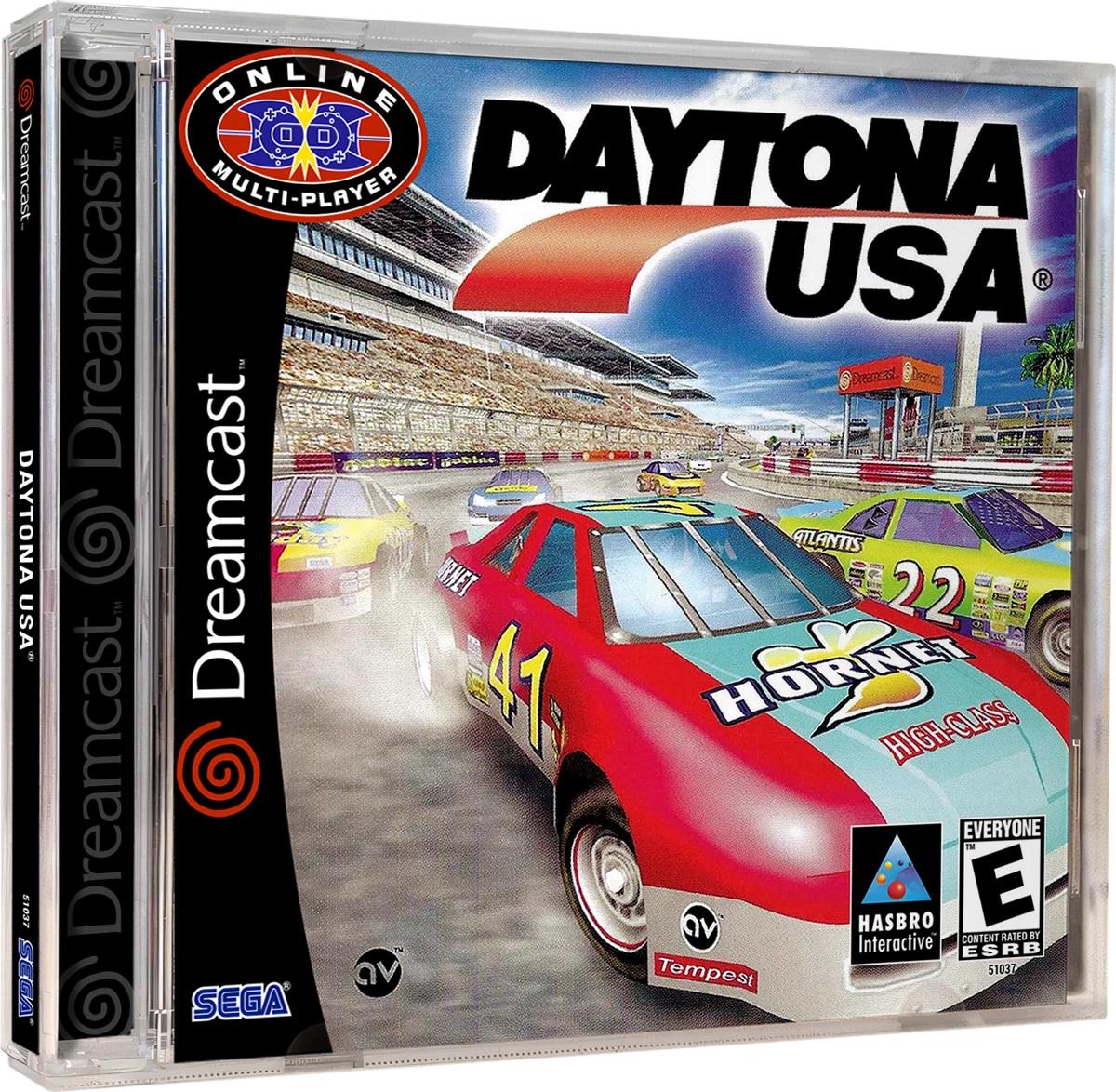 Daytona USA 2001 box art