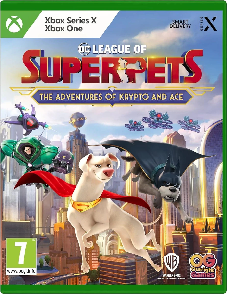 DC League of Super-Pets: Adventure of Krypto & Ace box art