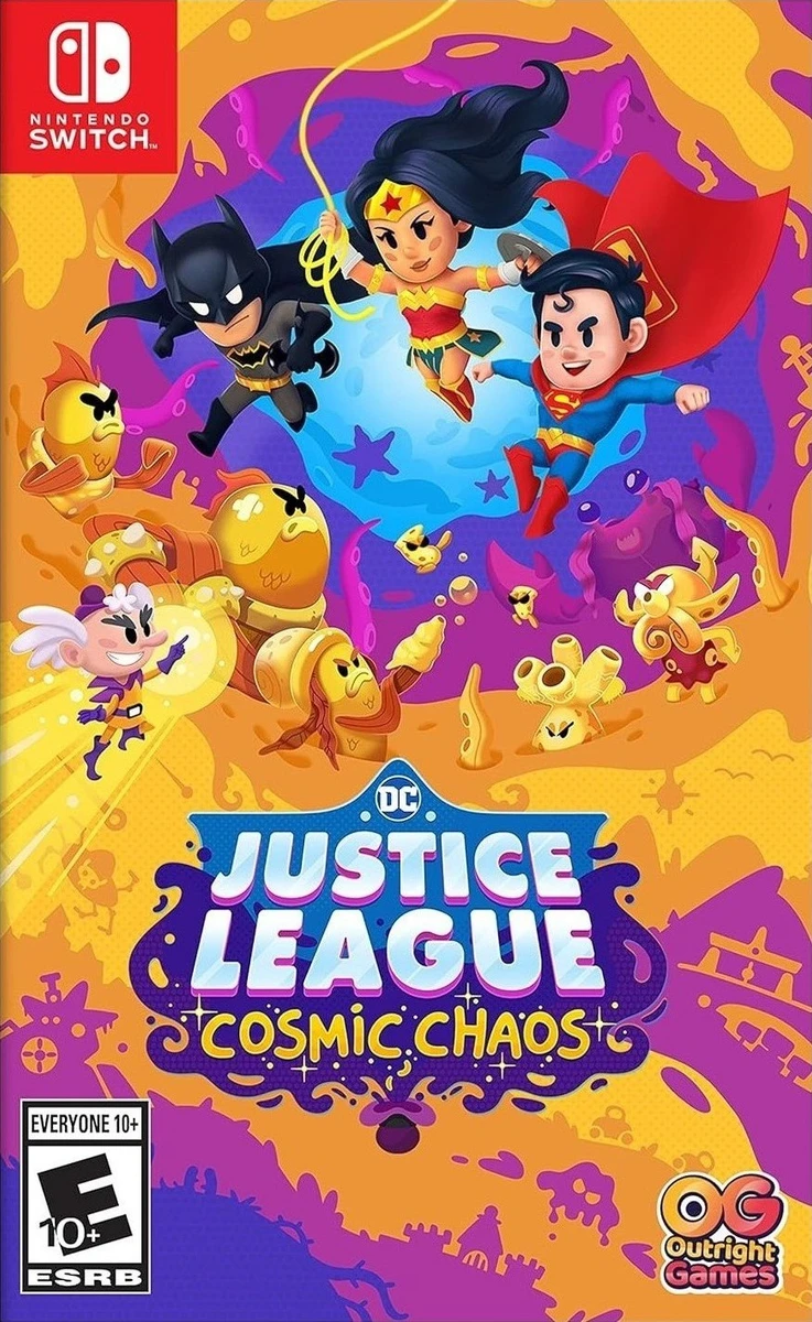 DC's Justice League Cosmic Chaos box art