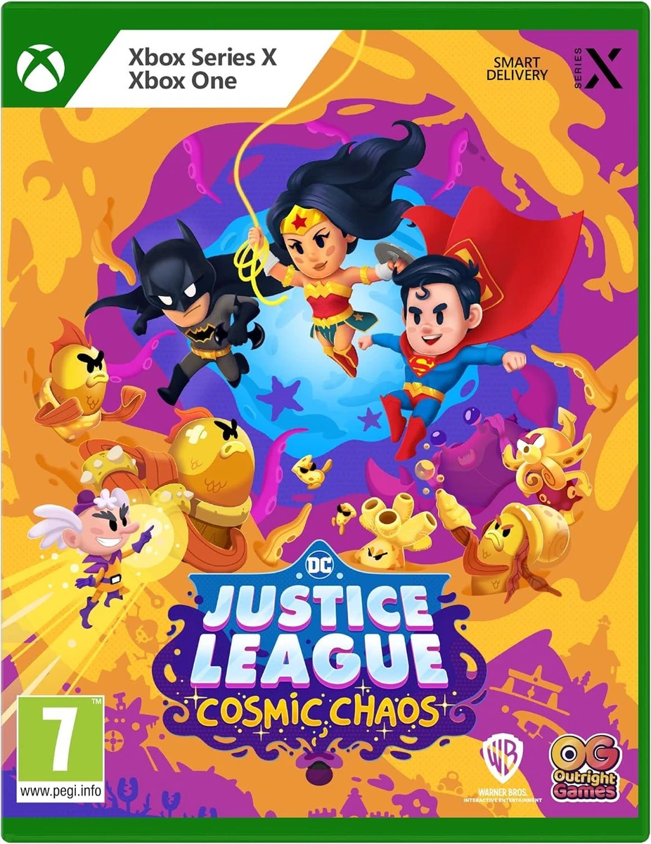 DC's Justice League: Cosmic Chaos box art