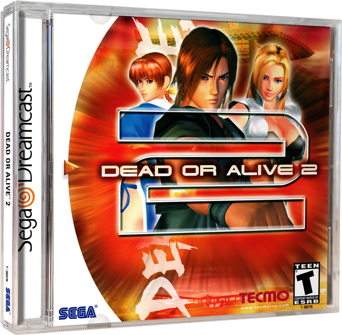 Dead or Alive 2 box art