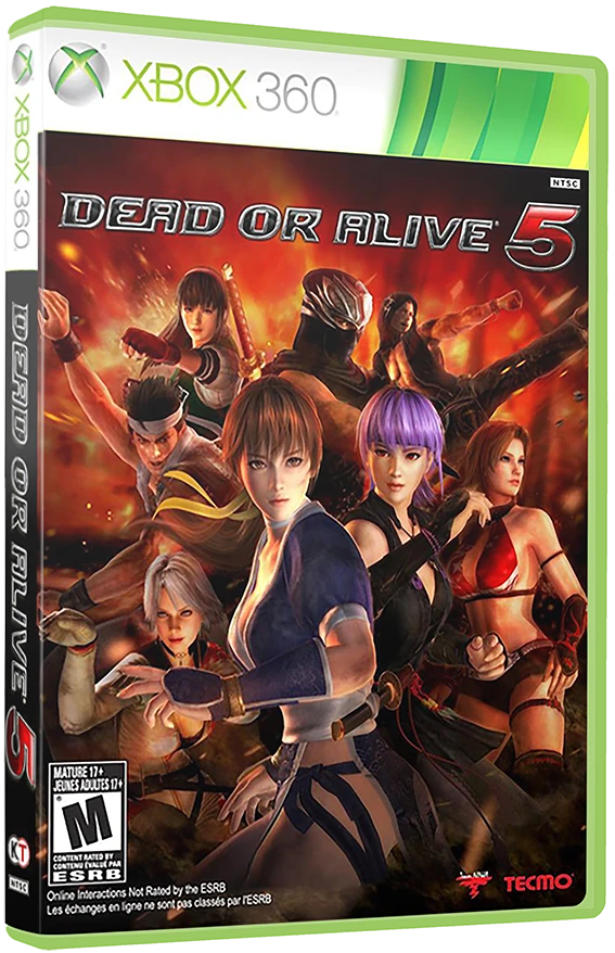 Dead or Alive 5 box art