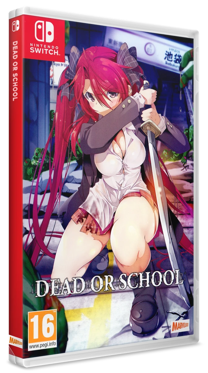 Dead or School box art