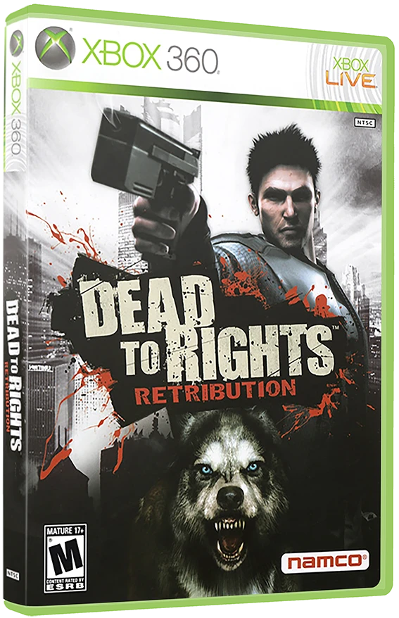 Dead to Rights: Retribution box art