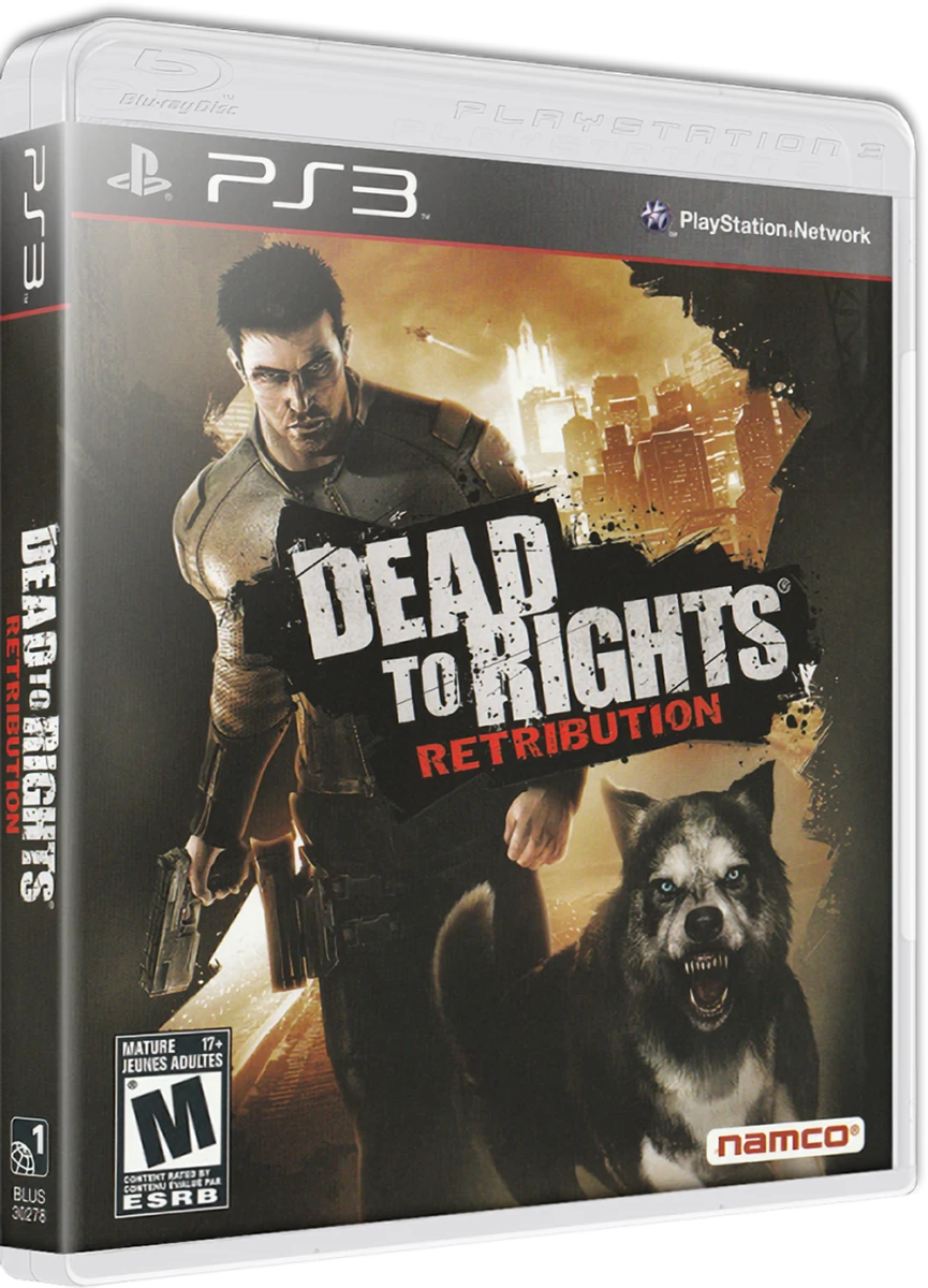 Dead to Rights: Retribution box art