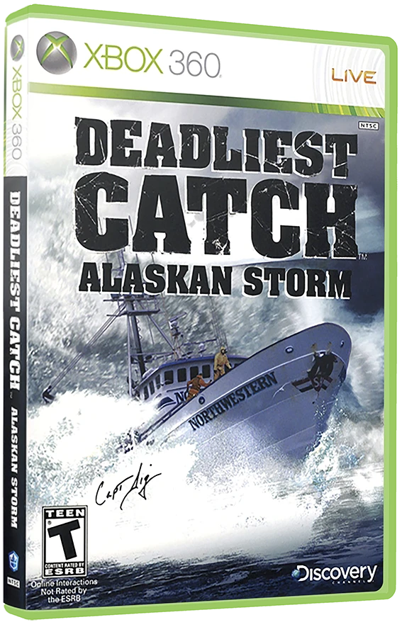 Deadliest Catch Alaskan Storm box art