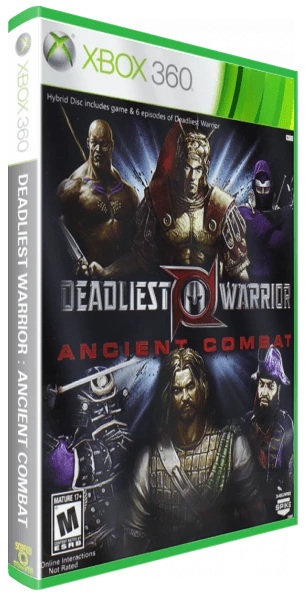 Deadliest Warrior: Ancient Combat box art