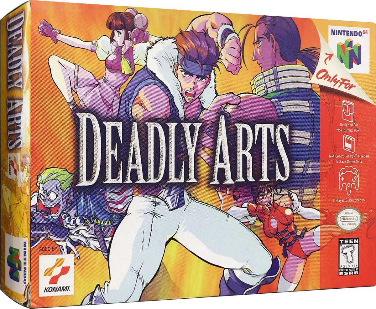 Deadly Arts box art