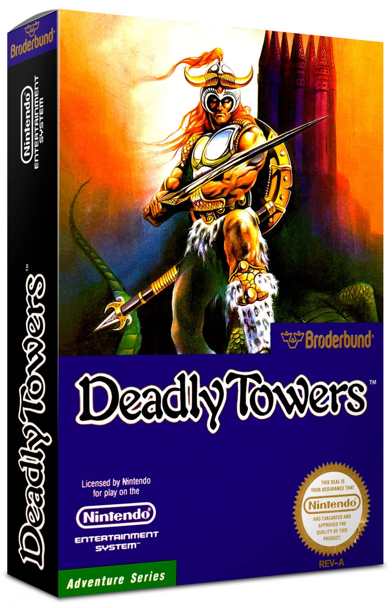 Deadly Towers [5 Screw] box art