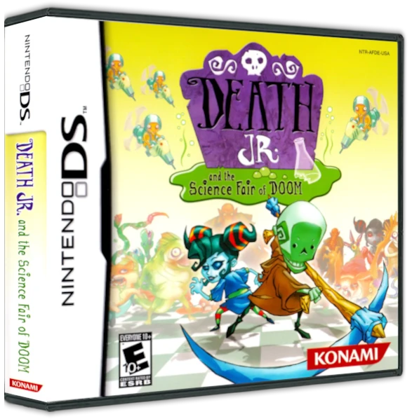 Death Jr & the Science Fair of Doom box art