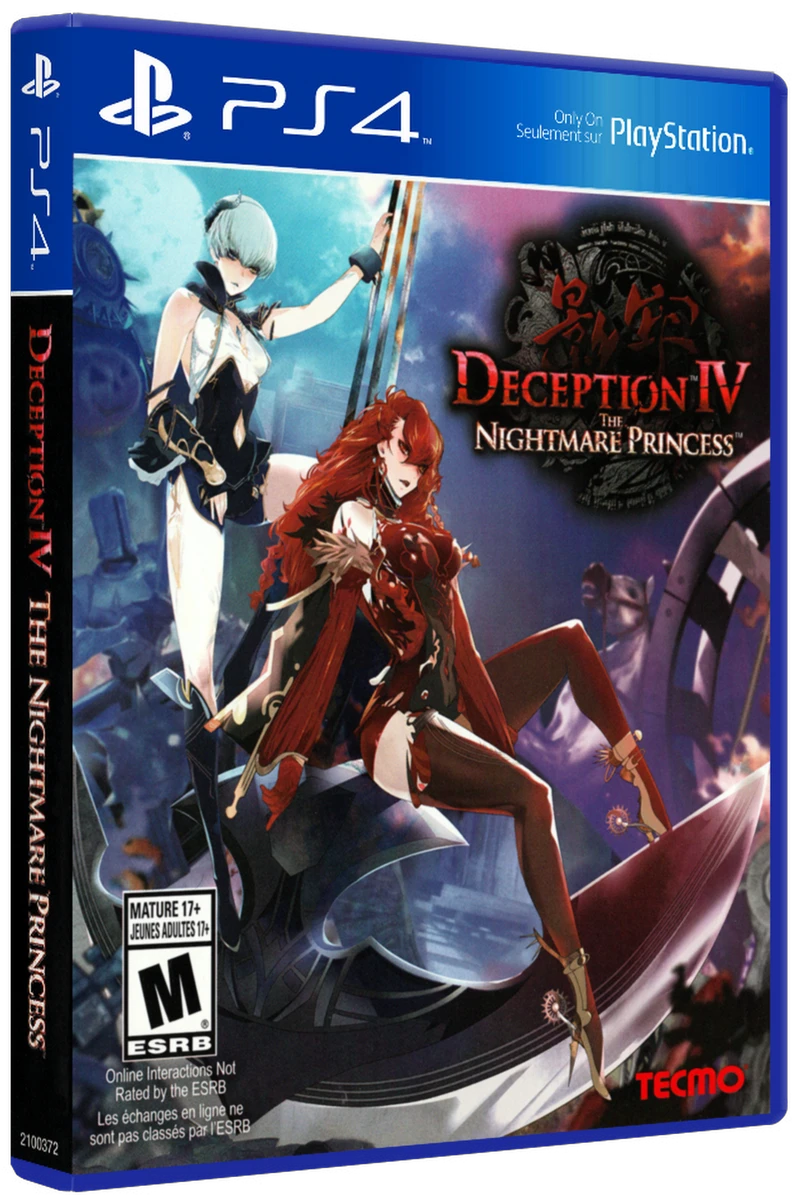 Deception IV: The Nightmare Princess box art