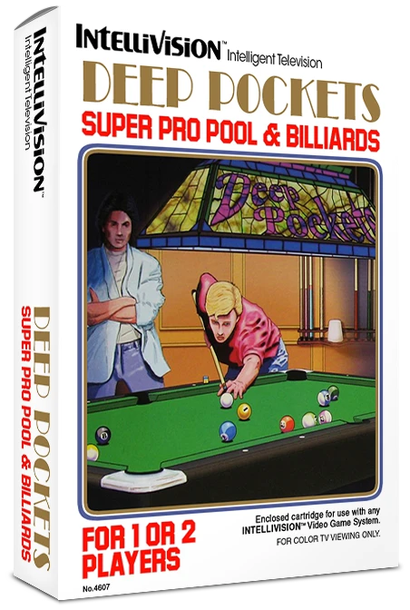 Deep Pockets Super Pro Pool & Billiards box art