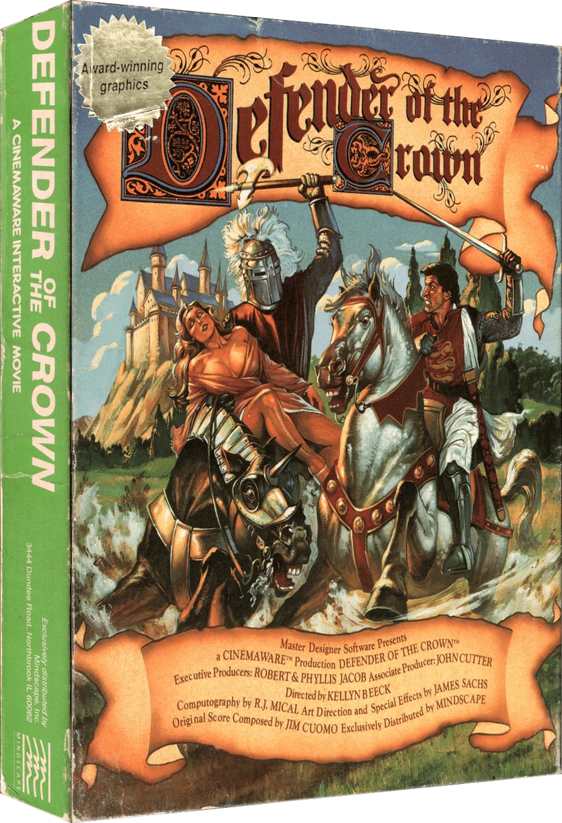 Defender Of The Crown box art