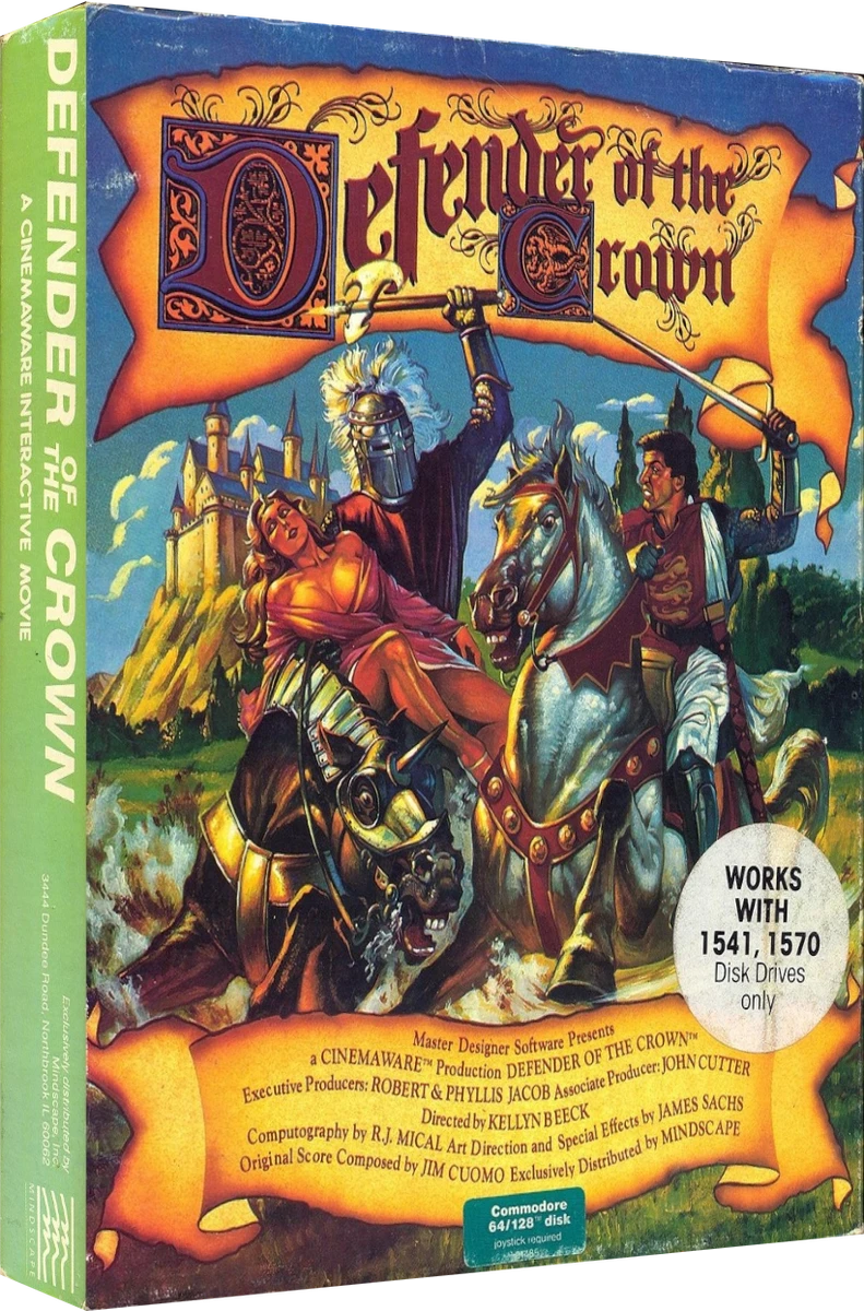 Defender of the Crown box art