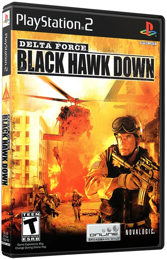 Delta Force Black Hawk Down box art