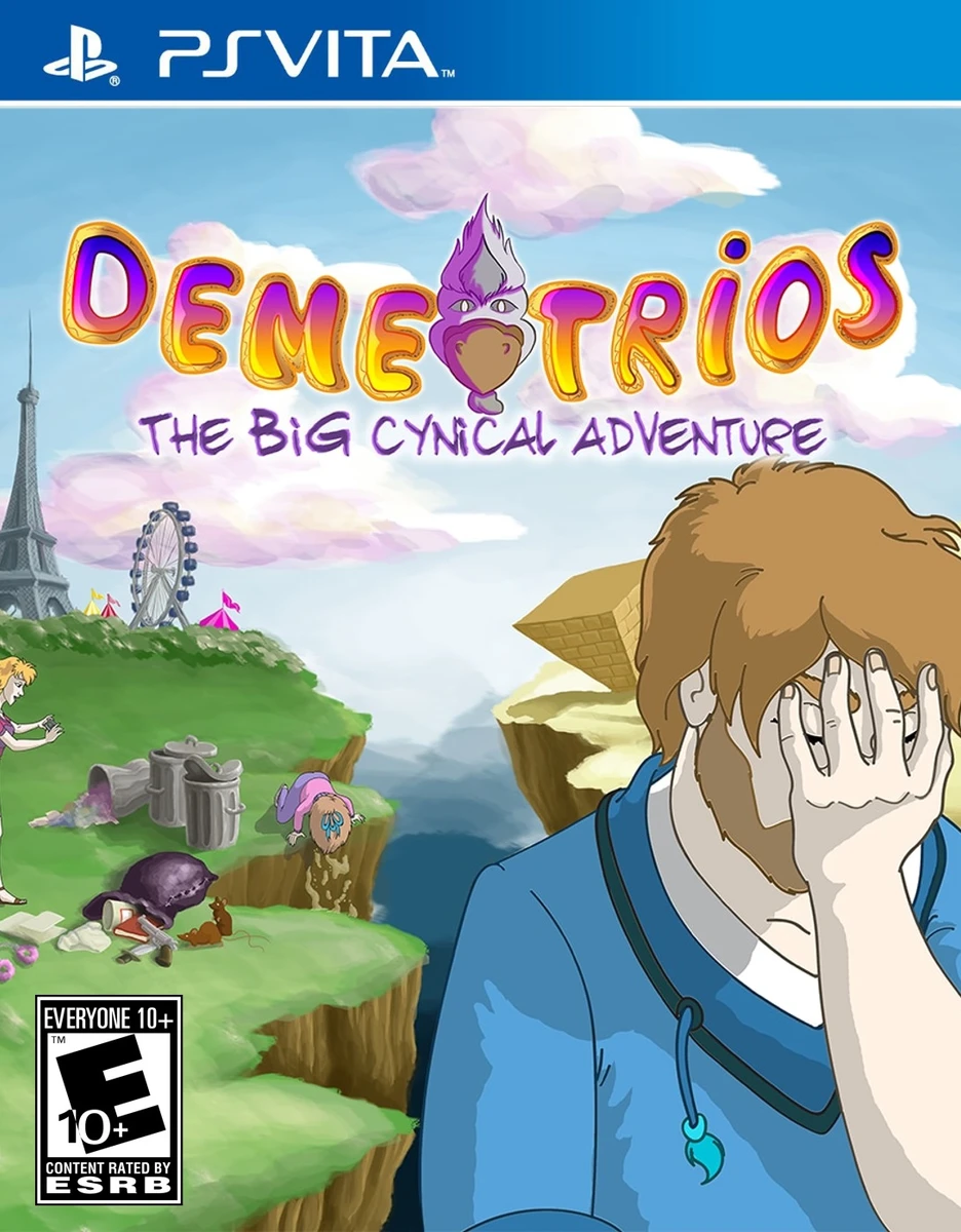 Demetrios The Big Cynical Adventure box art
