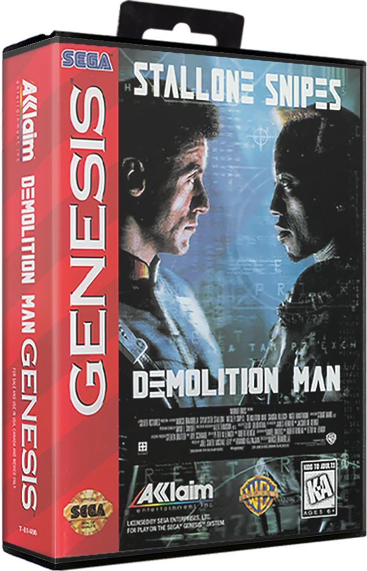 Demolition Man box art