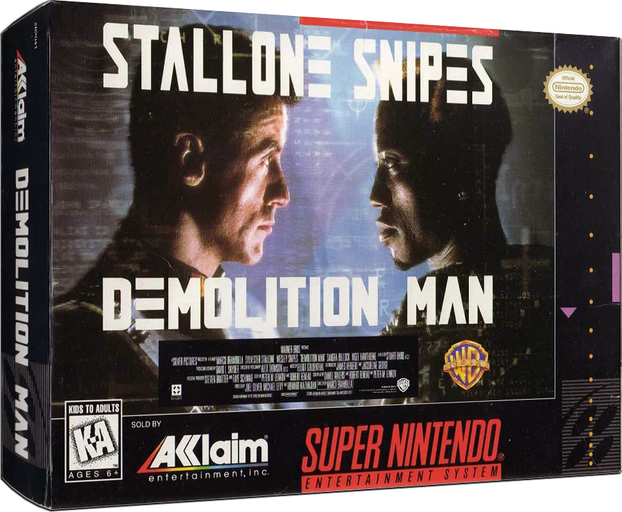 Demolition Man box art