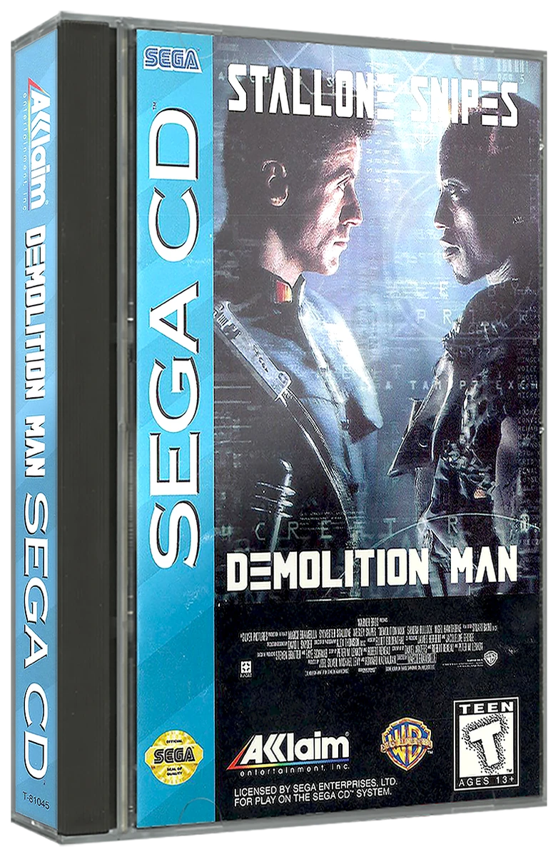 Demolition Man box art