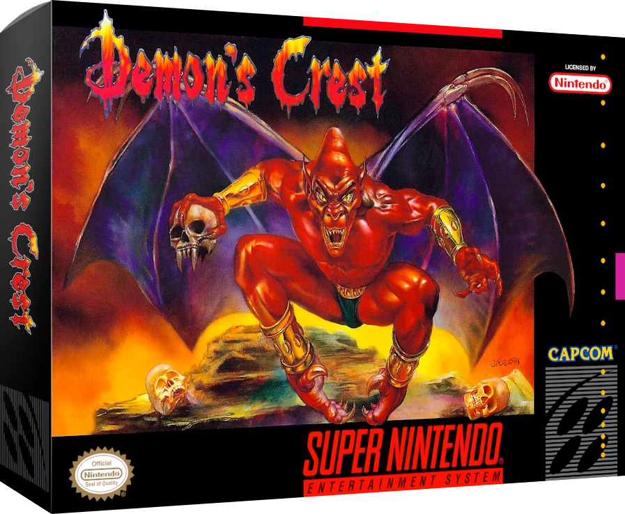 Demon's Crest box art